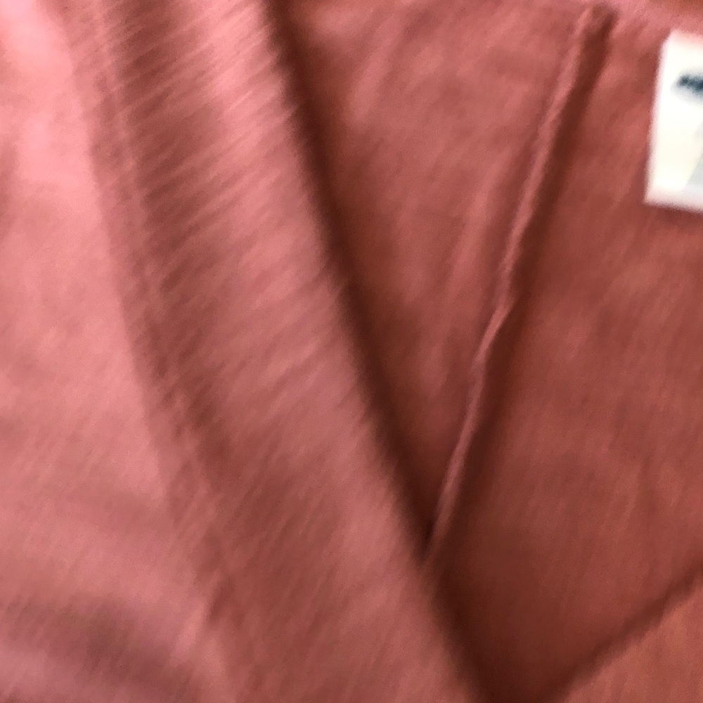 Old Navy Burnt Sienna V-Neck Short Sleeve Tunic, XL Tall - Picture 5 of 14